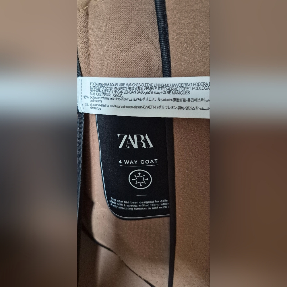 Zara Camel Coat - Picture 4 of 7